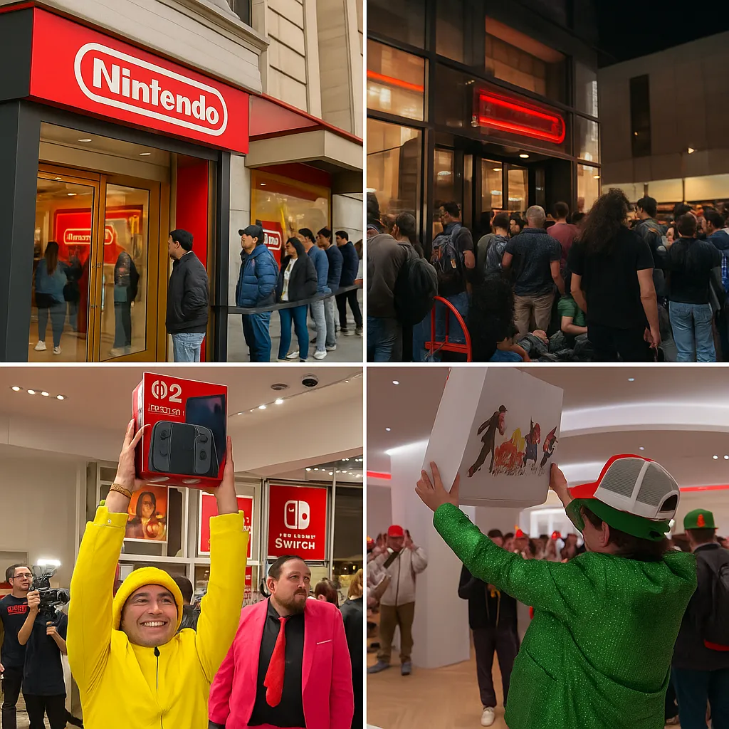 #NintendoSwitch2 Trends Worldwide After Massive U.S. Launch Frenzy