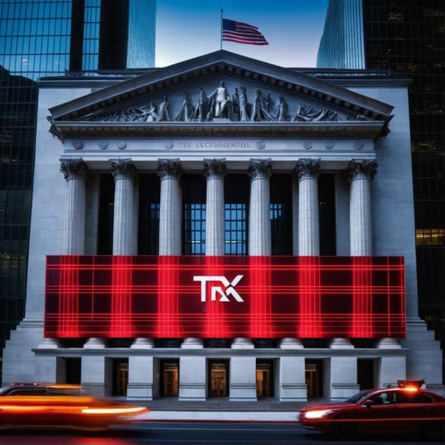 TRON Files $1B SEC Offering as TRX Adopted in Treasury Moves